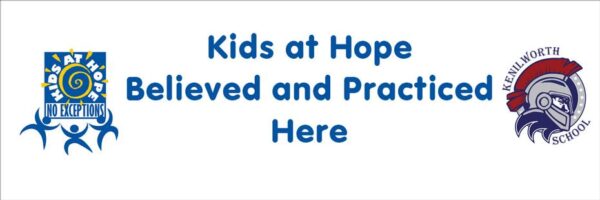 Kids at Hope Horizontal Banner (Custom)