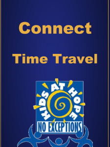Kids at Hope Vertical Banner (Believe-Connect-Time Travel)