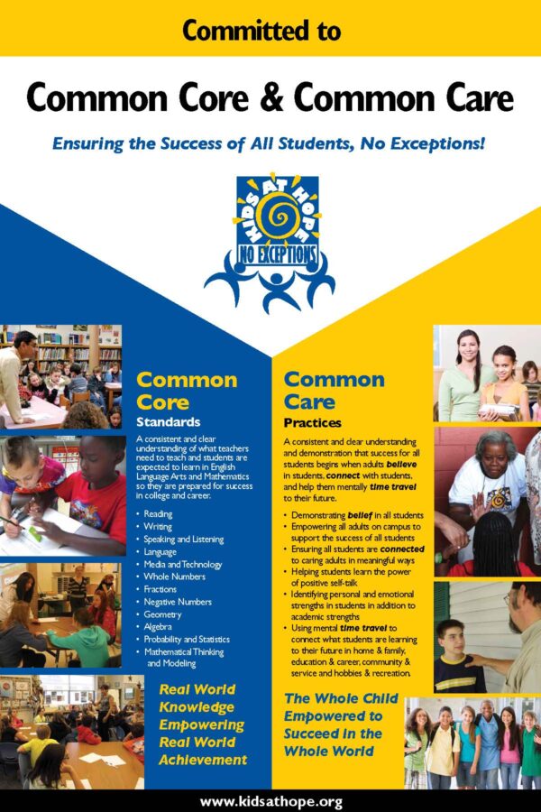 Common Core Common Care Poster